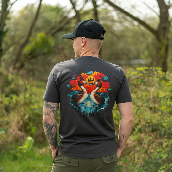 The Grebe T-Shirt - Charcoal