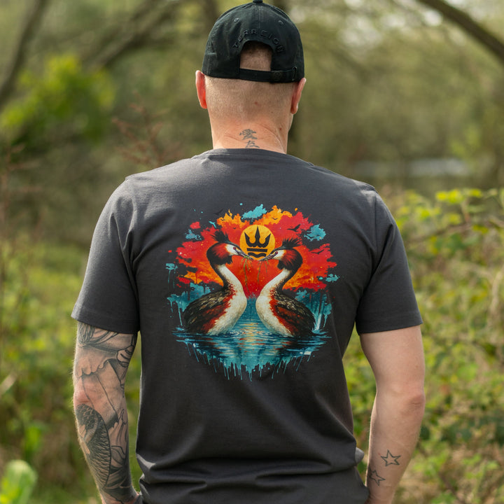 The Grebe T-Shirt - Charcoal