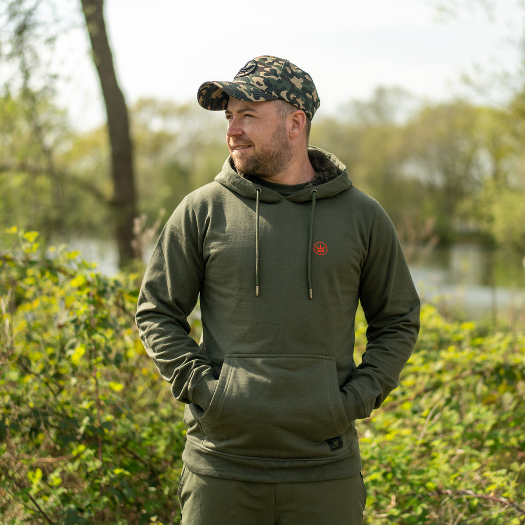 The Grebe Hoodie - Green