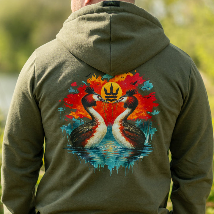 The Grebe Hoodie - Green