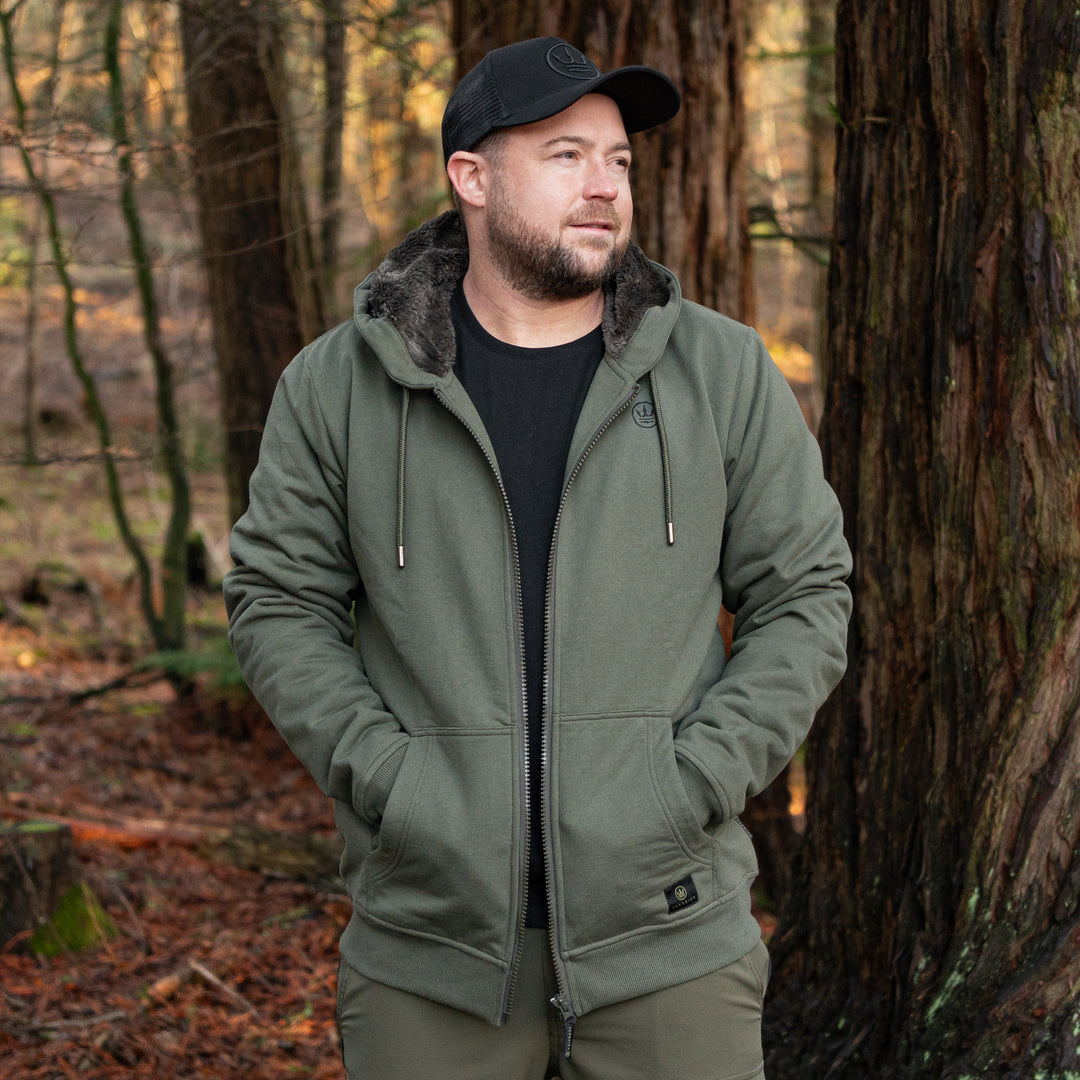 Extreme Zip hoodie - Green