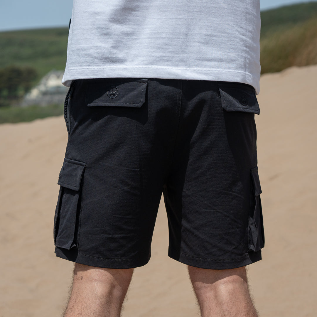 Timeless Cargo Short - Black