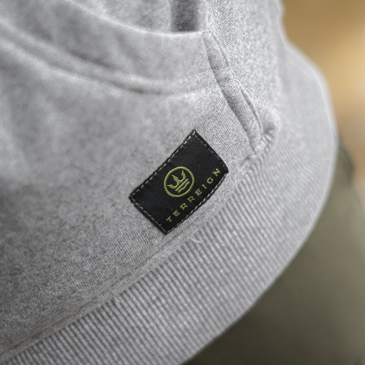 Stamp Hoodie Grey