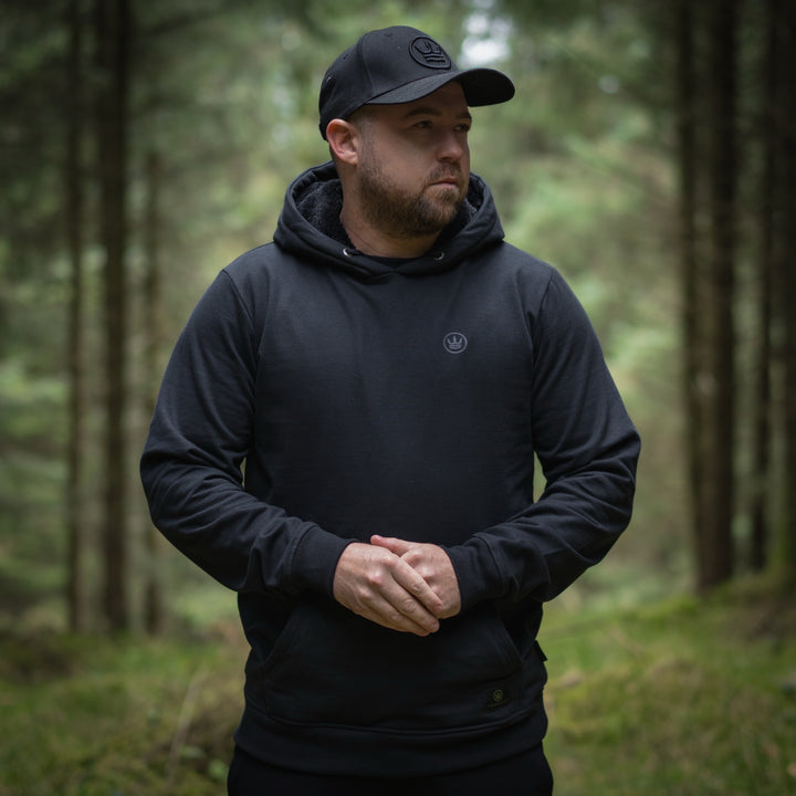 Icon Stealth Hoodie - Black