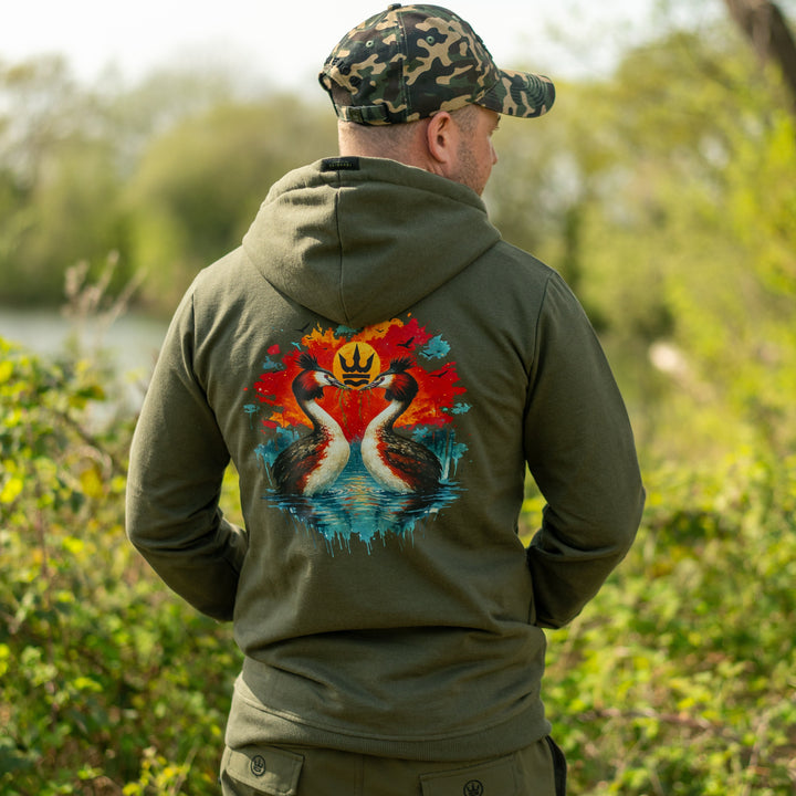 The Grebe Hoodie - Green