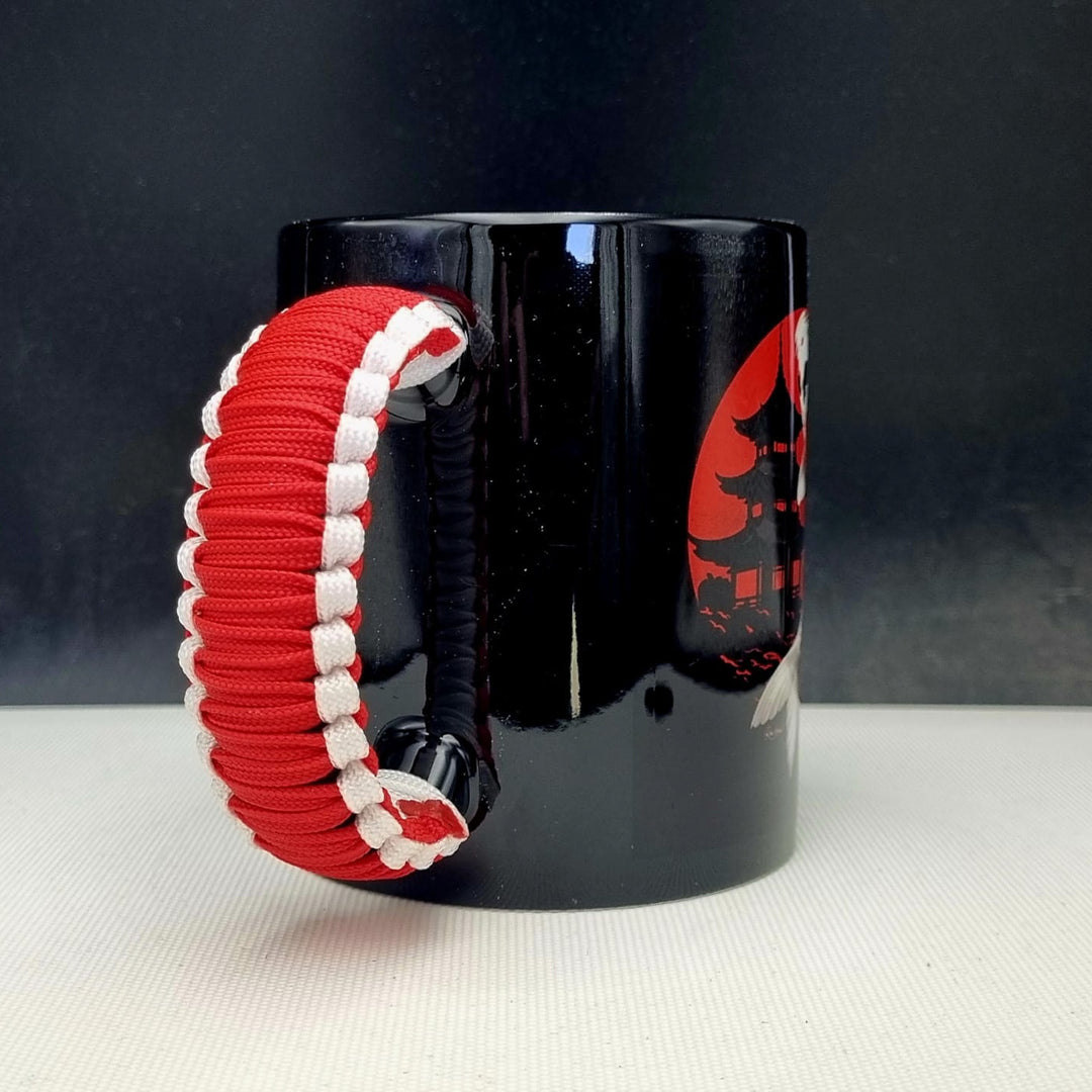 Signature Black Mug - Japanese Sun Koi