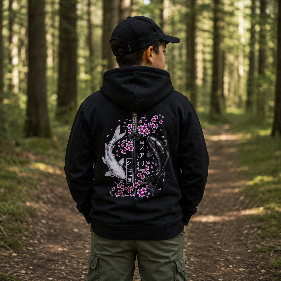 Kids - The Koi Blossom Hoodie