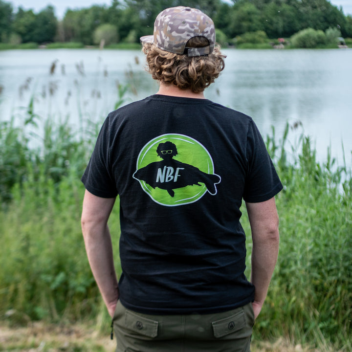 Nuffinbutfishing T-shirt - Black