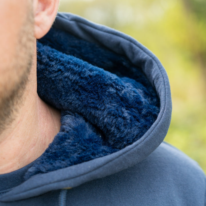 The kingfisher hoodie - Navy