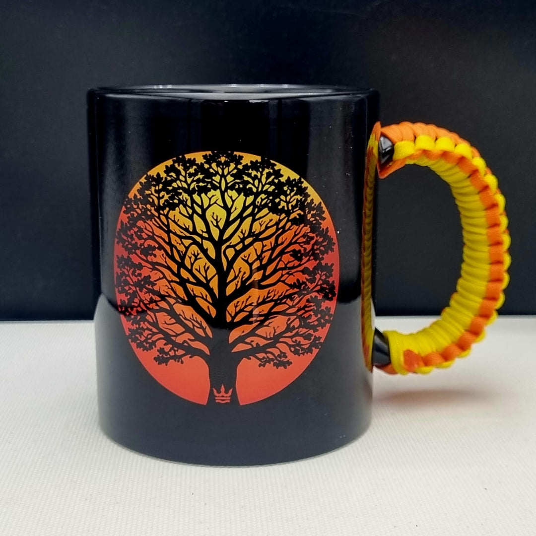 Signature Black mug - Ember Oak