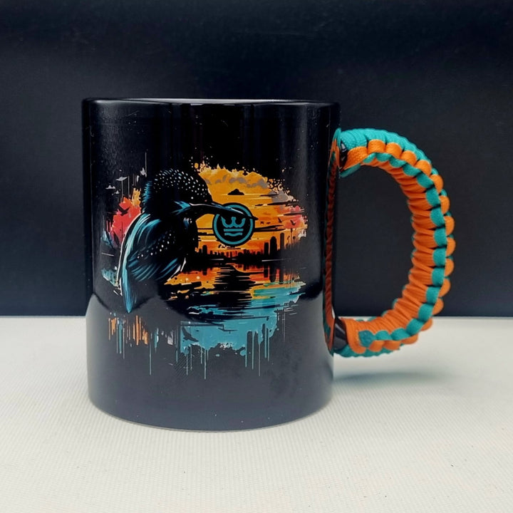 Signature Black Mug - The Kingfisher