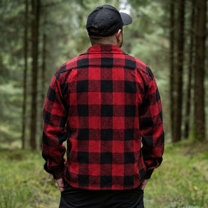 Signature Oversized Flannel Shirt
