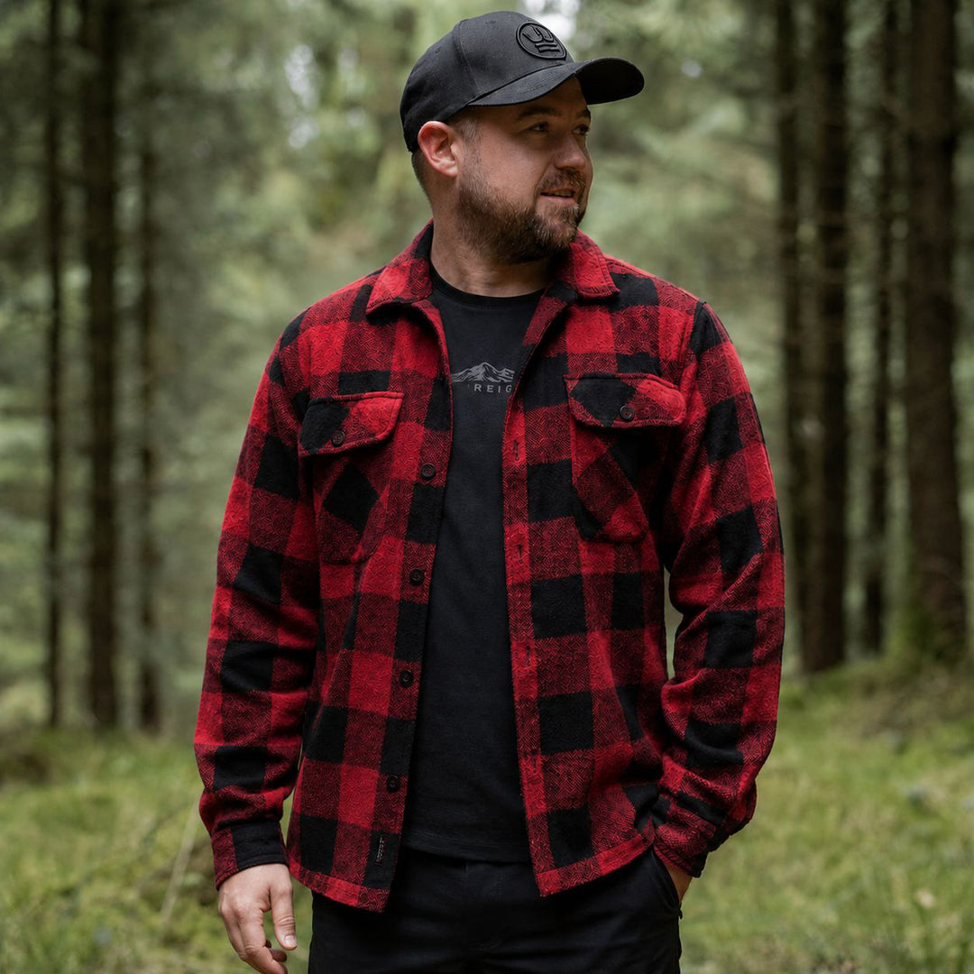 Signature Oversized Flannel Shirt