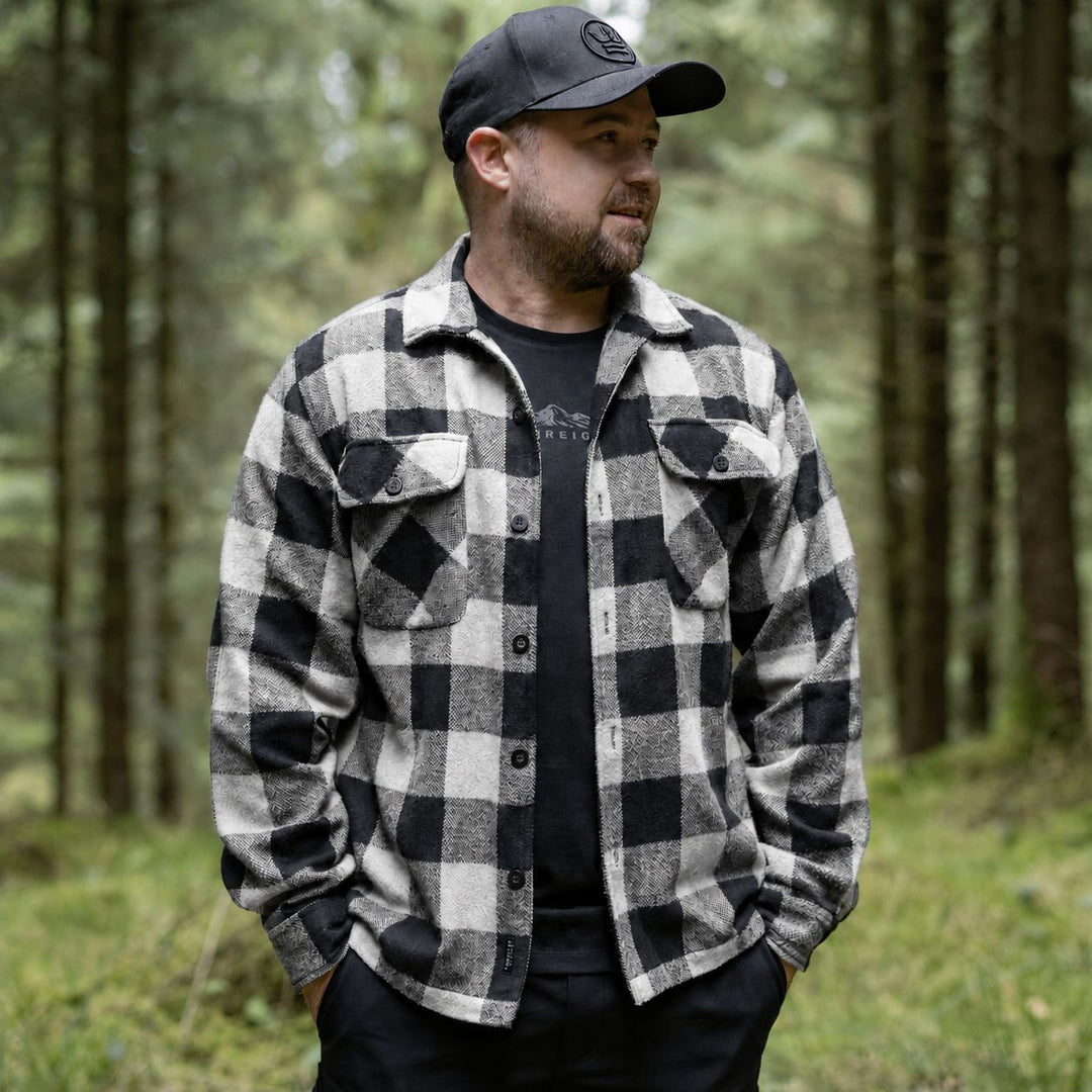 Signature Oversized Flannel Shirt