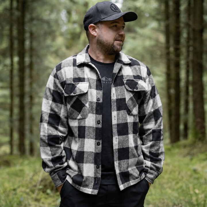 Signature Oversized Flannel Shirt