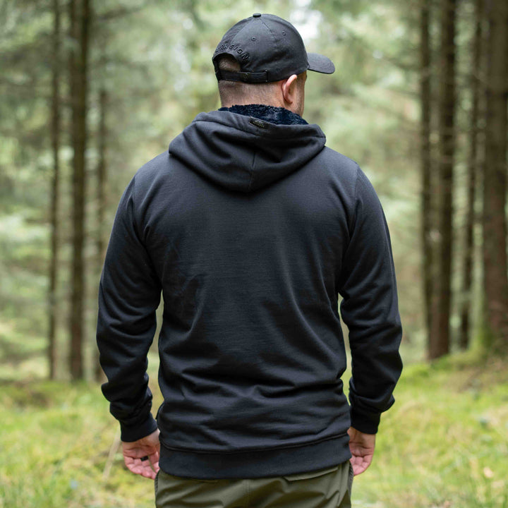Mini Peaks Black Hoodie - Choose your own design colour