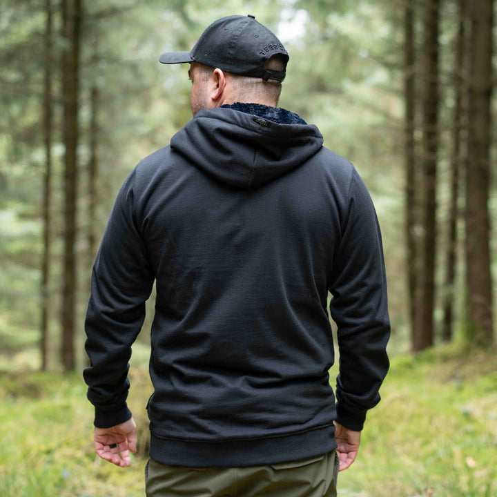 Mini Peaks Black Hoodie - Choose your own design colour