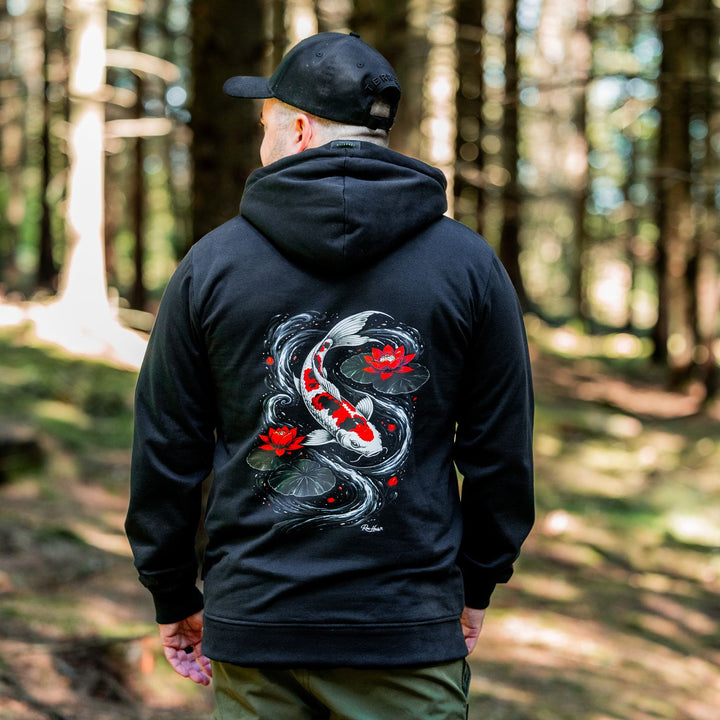 Shadow Koi Flow Hoodie