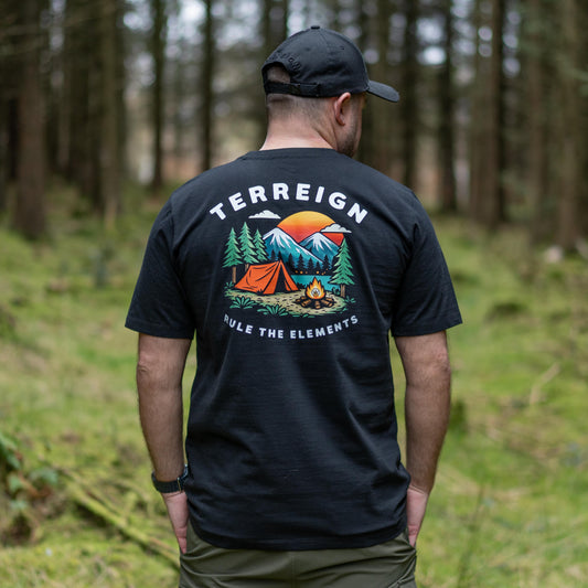 Frontier T-Shirt -  Black