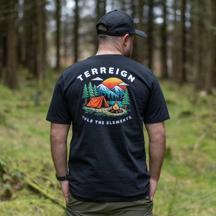 Frontier T-Shirt -  Black