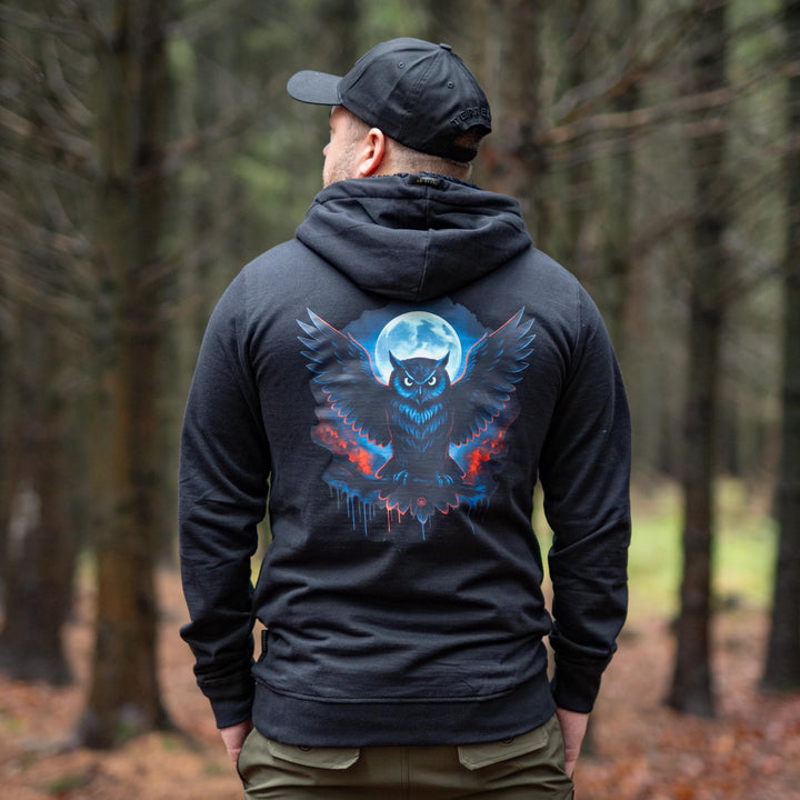 The Owl - Black Hoodie