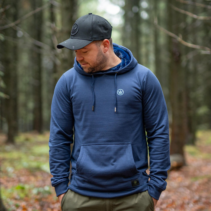 The Owl - Navy Hoodie