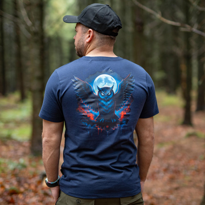 The Owl - Navy T-Shirt