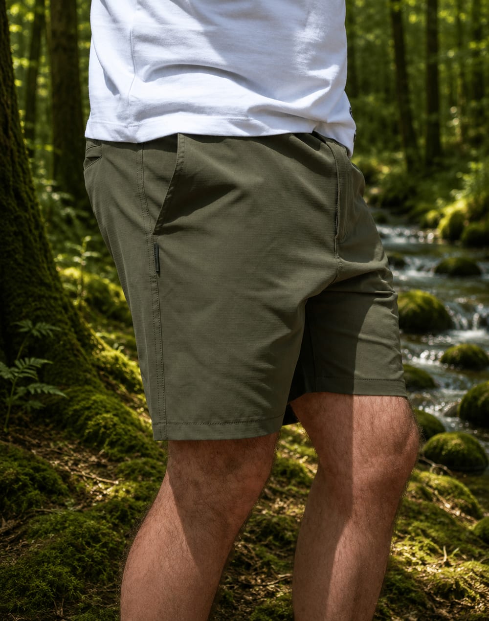 Trek Shorts - Green